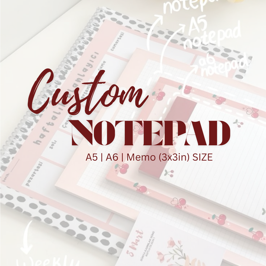 Custom Notepad  | Tear-Off Notepad | Custom Stationery UAE